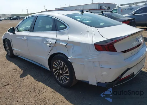 2023 Hyundai Sonata Hybrid Sel z USA, uszkodzony, nr VIN KMHL34JJXPA067529